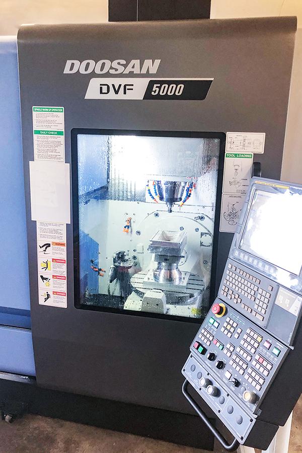 doosan 5-axis productivity