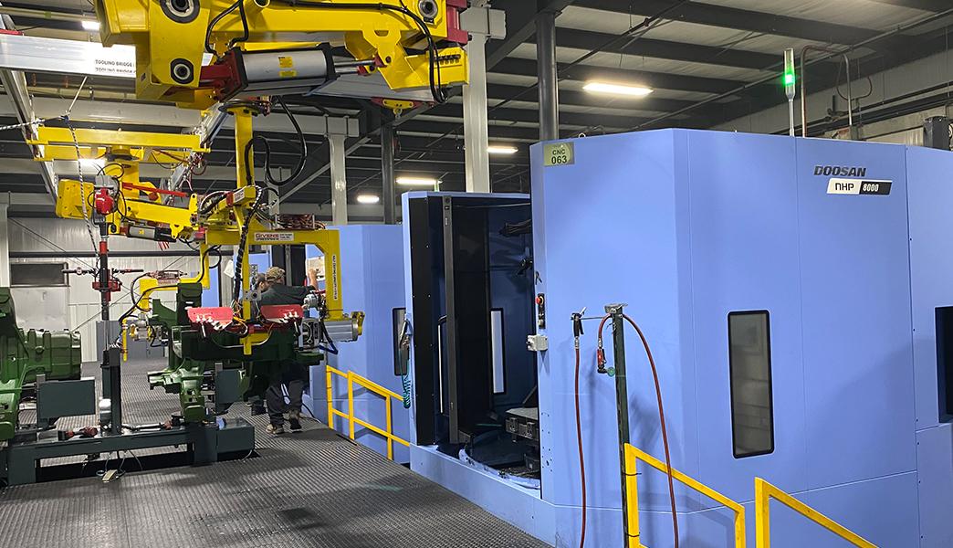 Impact CNC DN Solutions NHP 8000