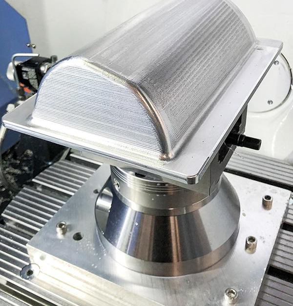 doosan 5-axis productivity revs up motorcycle parts business
