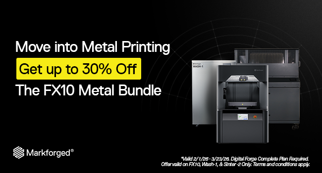 markforged FX 20 bundle special