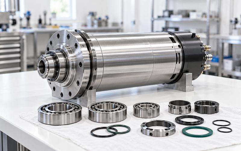 rebuilt-cnc-spindle-precision-parts